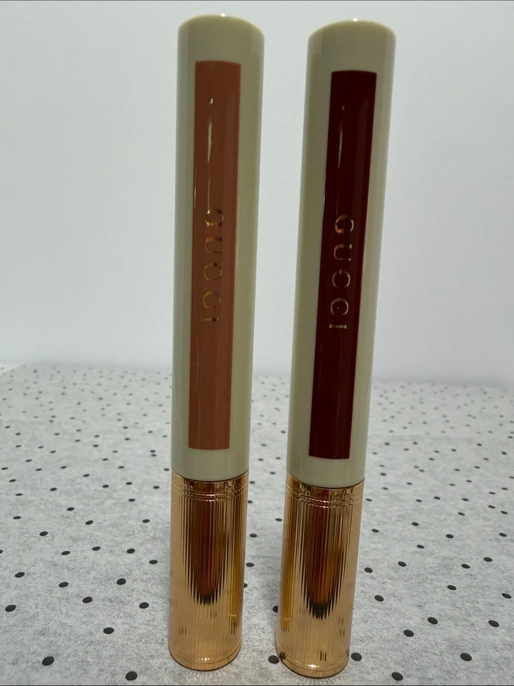 2 Gucci Lip Gloss Duo 130 & 308 new